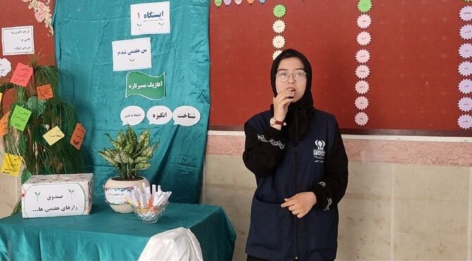 گزارش پانا از دبیرستان طباطبایی یزدی سرایان