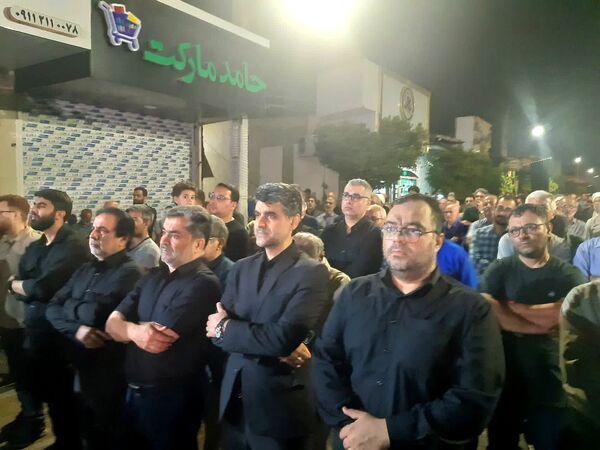 وداع پرشور با شهید ذاکریان در بابل