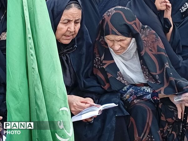 پیاده روی جاماندگان اربعین بانوان علیاشهر و شهرک شهید بهشتی