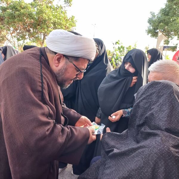 استقبال از خادمان حرم مطهر امام رضا (ع) در شهرستان فاروج 