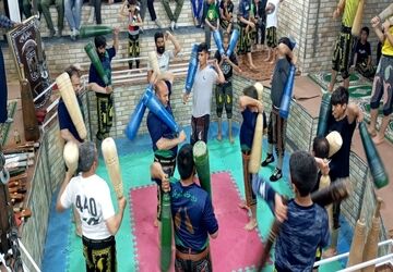 جشن امتیاز دهی سالانه ورزشکاران گود باستانی زورخانه ای شهربار