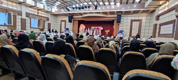 جشن تکلیف دانش‌آموزان دختر مدرسه سما شیروان