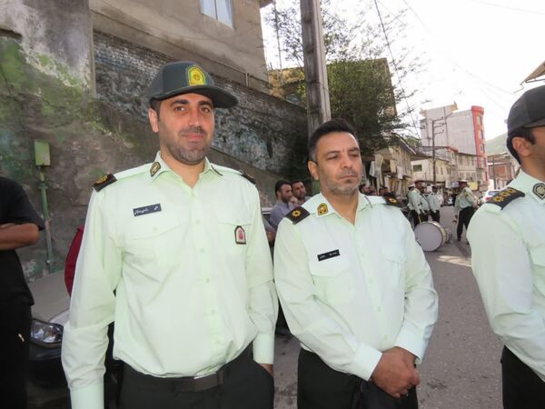 مراسم تشییع پیکر شهید امنیت در سوادکوه
