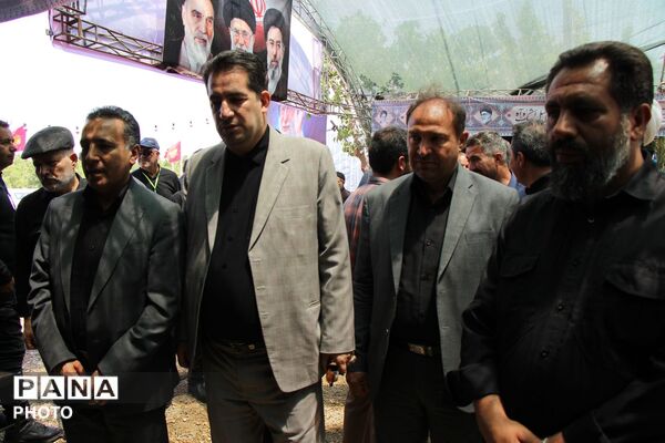 حضور مدیرکل آموزش و پرورش خراسان شمالی در موکب روستای مهمانک