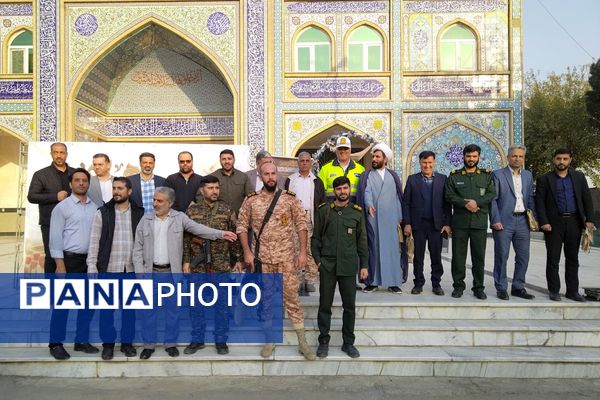 آغاز سفر دختران چهاردانگه به سوی دیار نور و سرزمین مقدس