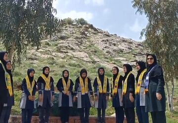 اردوی هیجان‌انگیز دانش‌آموزان کوهنانی در پارک جنگلی