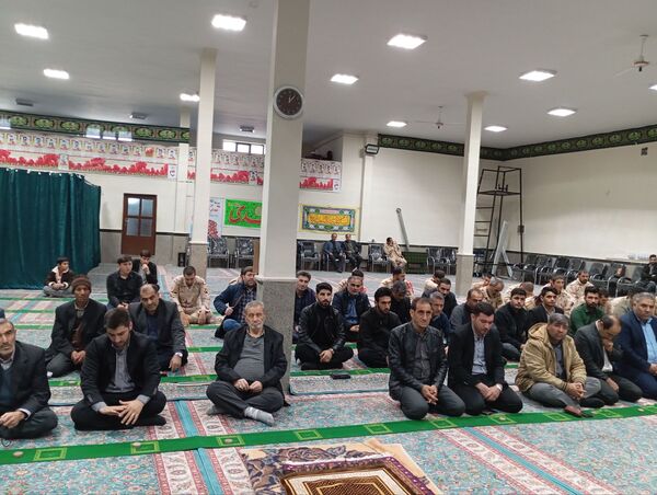 مراسم نماز جمعه شهرستان خداآفرین