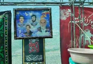 برپایی موکب پنج تن آل عبا در مرز چزابه آماده خدمت به زائران سید الشهدا
