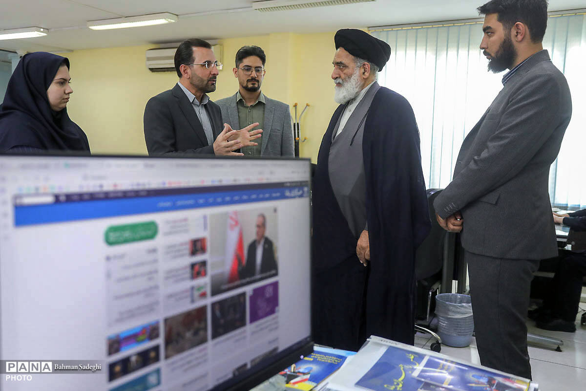 بازدید رئیس شورای هماهنگی تبلیغات اسلامی شهرستان‌های استان تهران از خبرگزاری پانا