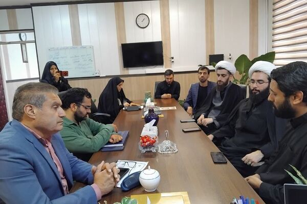 جلسه انتصاب مسئول جدید انجمن اسلامی در ری یک