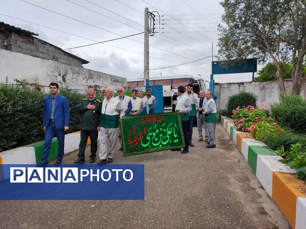اعزام دانش‌آموزان هادی‌شهری به مشهد مقدس