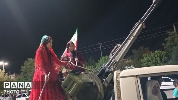 جشن وصال در تجمع حماسی