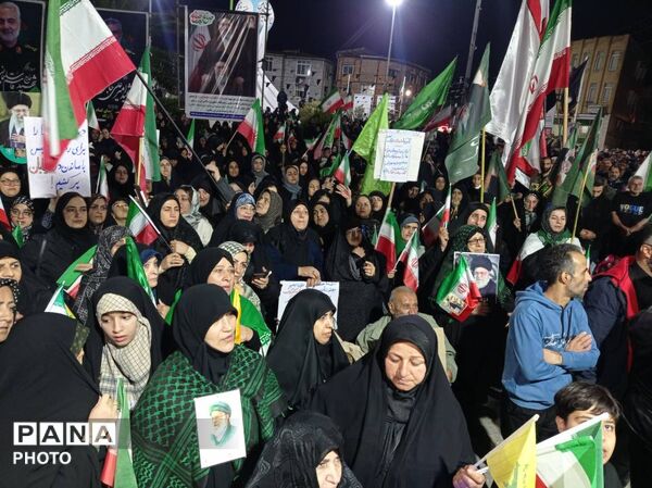 اجتماع حامیان آرمان‌های انقلاب اسلامی در گلوگاه 