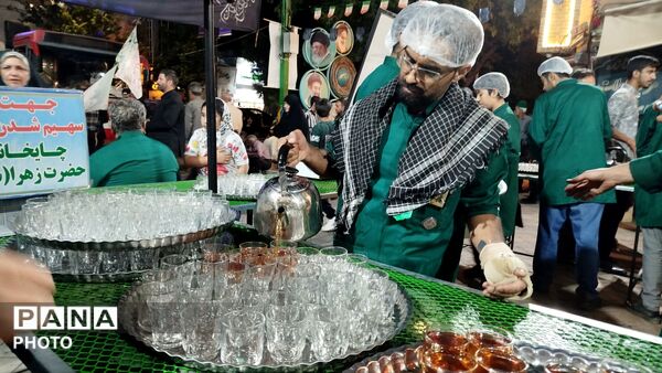  چایخانه حضرت زهرا میهمان قاب پانا