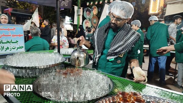  چایخانه حضرت زهرا میهمان قاب پانا