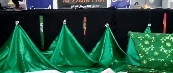 اجتماع شیرخوارگان حسینی در قلعه‌گنج 