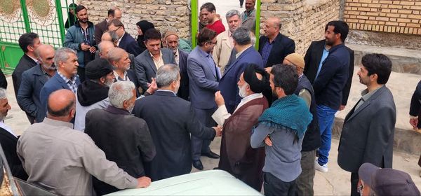 نماینده مجلس مهمان روستاییان جلگه رخ شد 
