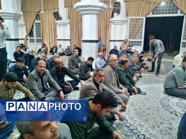 مراسم ویژه شهادت سید محرومان رئیس‌جمهور مردمی و جهادی در خلیل‌آباد