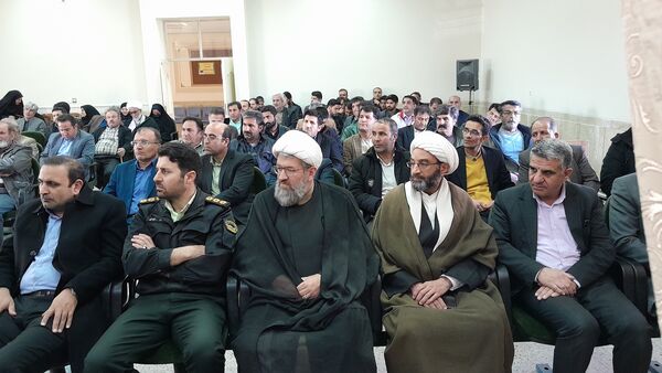 تکریم و معارفه سرپرست معاونت فرمانداری و بخشداران بخش مرکزی و بخش شیدا شهرستان بن