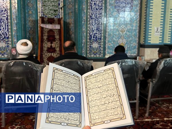 اعتکاف دانش‌آموزی مسجد امیرالمومنین صوفیان