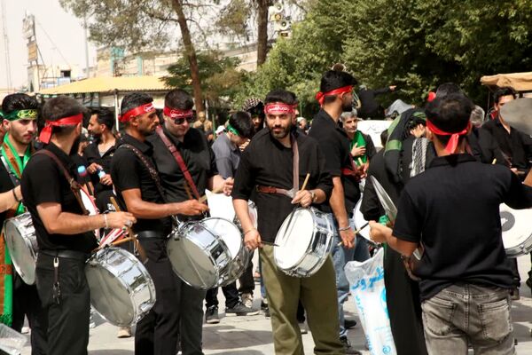 شور عزاداری عاشورای حسینی در قم