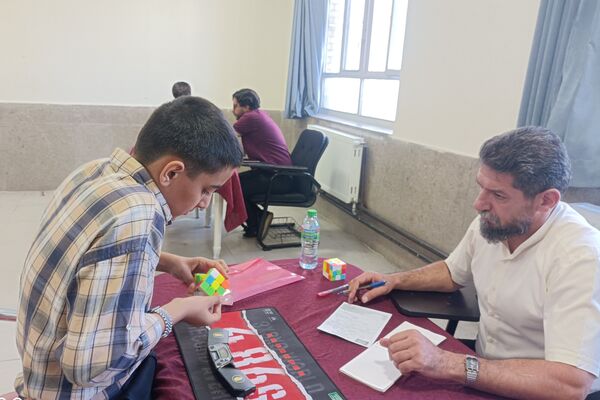 مسابقات المپیاد رویش استانی در دبیرستان فرزانگان شیراز
