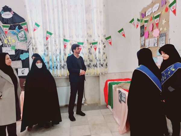 افتتاح مدرسه انقلاب دبیرستان فرزانگان آشخانه