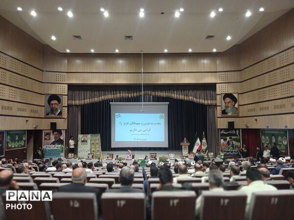 آیین تکریم و معارفه فرمانده انتظامی نیشابور 