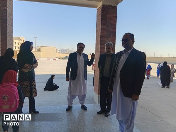 مانور بازگشایی مدارس در نصرت‌آباد