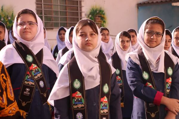همایش وطن یار در دبستان فاطمیه گرگان