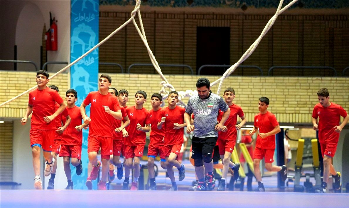 کرمان میزبان تیم ملی کشتی فرنگی نونهالان