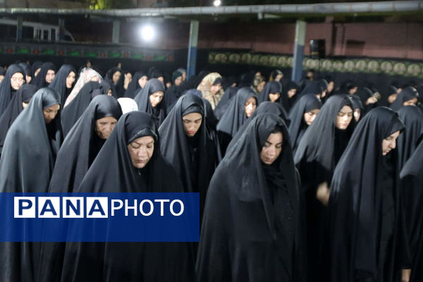 حضور دانش‌آموزان و معلمان در هیئت فرهنگیان اسلامشهر