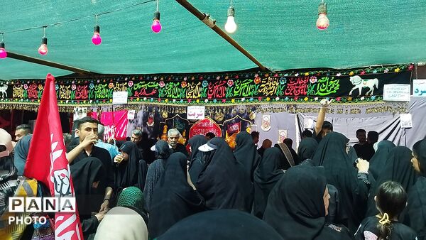 گذری بر موکب هیئت سجادی شهرستان نیشابور در پیاده روی جاماندگان اربعین حسینی نیشابور‌ 