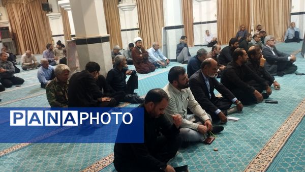 برگزاری مراسم چهلم شهدای جنگ ۱۲ روزه در شهرستان خلیل آباد