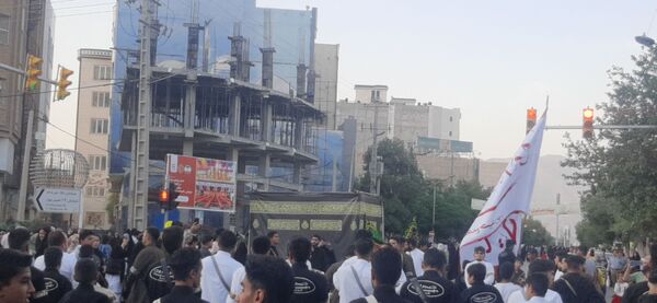 راهپیمایی کیلومتری غدیر در نیشابور