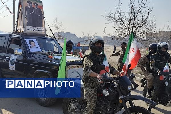 کاروان نمادین ورود حضرت امام خمینی(ره) به میهن اسلامی