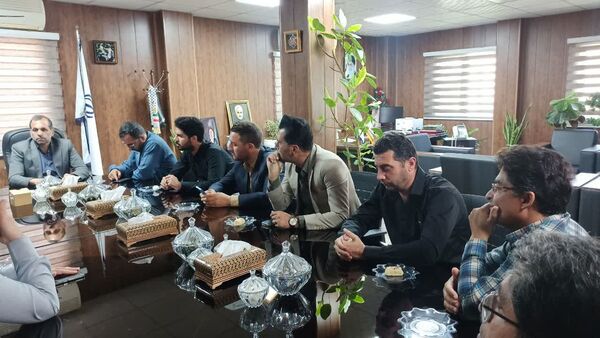 دیدار مسئولان شهرستان قرچک با فرماندار شهرستان قرچک به‌مناسب هفته دولت 