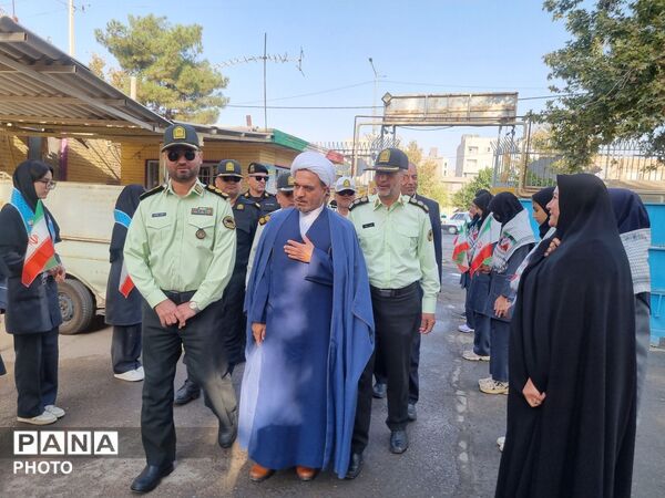 طنین زنگ پلیس در مدرسه نمونه محبوبه محبی نیشابور
