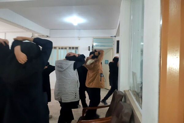  بیست و ششمین مانور زلزله در دبیرستان شهید مجید دهنوی 