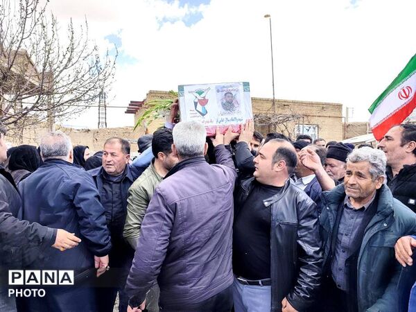 تشییع پیکر مطهر شهید والامقام سالار امامی‌فر