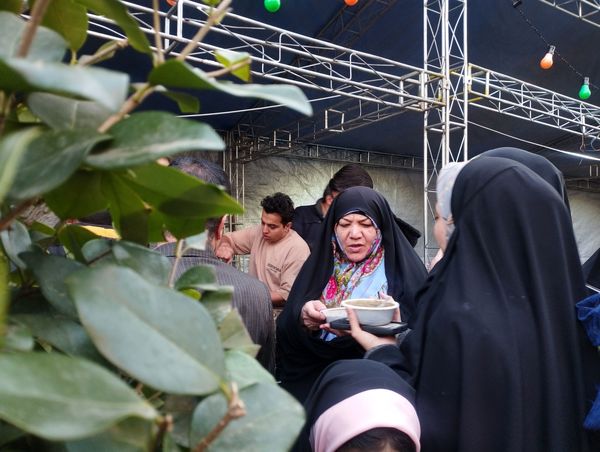 جشن بزرگ خیمه الانتظار در خیابان انتظار