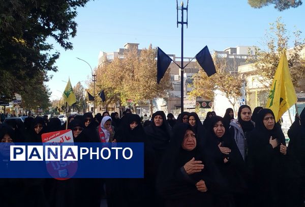 اجتماع بزرگ سوگواران فاطمی در کاشمر 