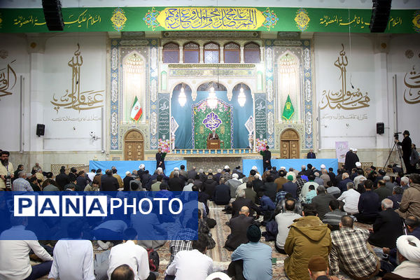 مراسم بزرگداشت شهدای اغتشاشات دیماه در قم