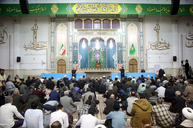 مراسم بزرگداشت شهدای اغتشاشات دیماه در قم