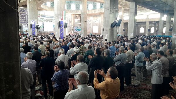 نماز جمعه در دهه سوم محرم در نیشابور