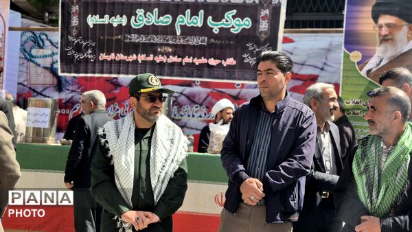 اربعین دو لاله سرخ در فارسان