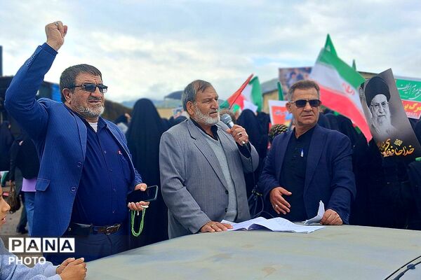 حماسه‌‌آفرینی باشتی‌ها در راهپیمایی روز قدس و تجدید بیعت با رهبری