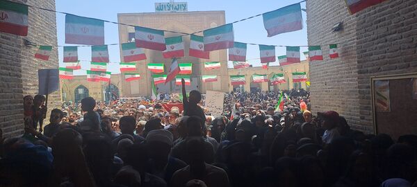 راهپیمایی جمعه خشم و نصر در نیشابور 