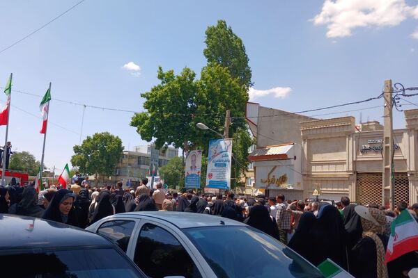 راهپیمایی جمعه خشم و نصر شهرستان قروه