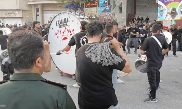 مراسم تاسوعا حسینی در شهرستان فیروزکوه